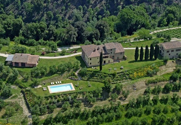 The park of over 40 hectares where guests can take relaxing walks – Germagnana  