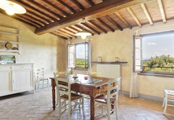 Il salotto al piano terra. App A – Germagnana 