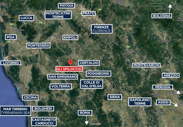Gli Spilocchi - Map