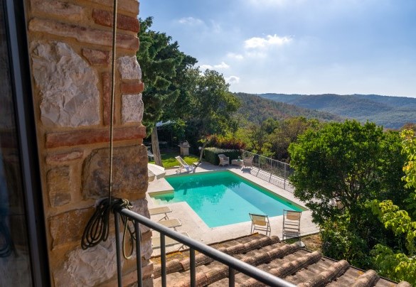  Panoramic view from the first floor - Gli Spilocchi
