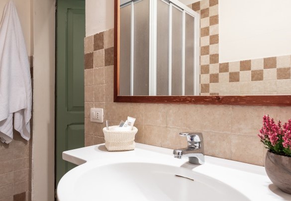 Ensuite Bathroom with shower n. 2 on the first floor –  I Lauri
