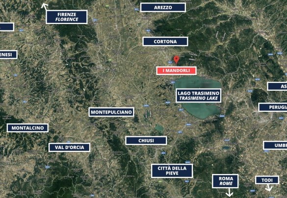 I Mandorli - Tourist Map
