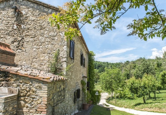 Un sentiero conduce attraverso il parco - I Piantoni