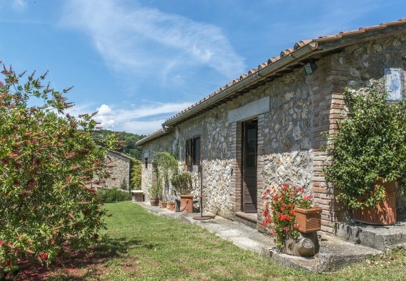 Il caratteristico ingresso dell'Annesso - I Piantoni