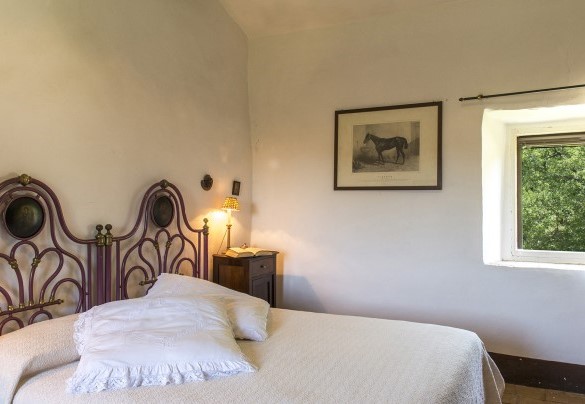 La camera matrimoniale con letto divisibile. Annesso - I Piantoni