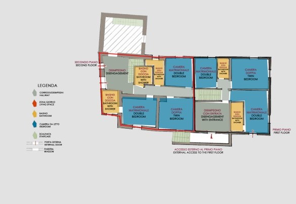 Il Borgo - First Floor