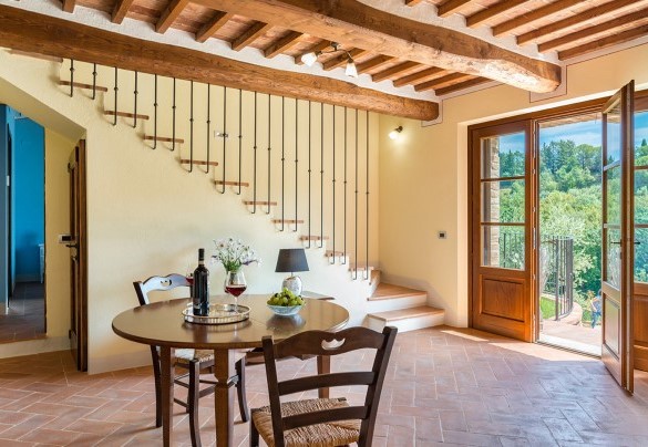 The living area of the annex - Il Casale Di Manuele