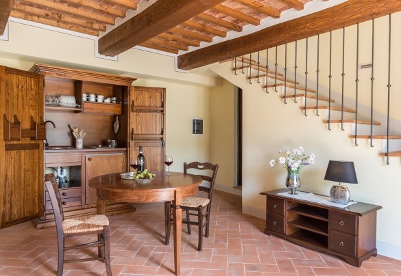 The living area of the annex - Il Casale Di Manuele