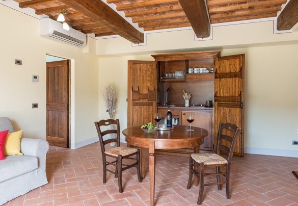The living area of the annex - Il Casale Di Manuele