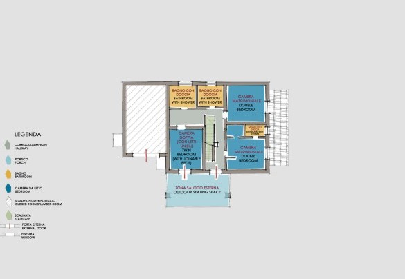 Il Casale di Manuele - Main House First Floor