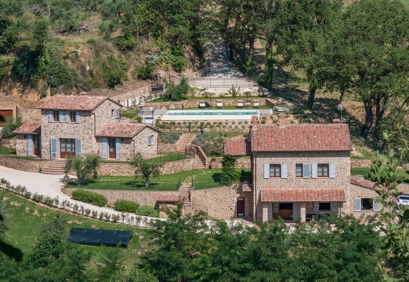 The entire property seen from above - Il Casale Di Manuele