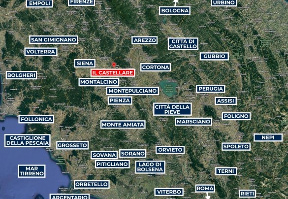 Mappa - Il Castellare