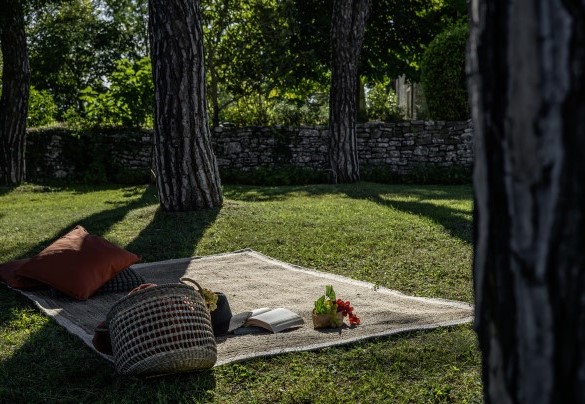 Zone relax all’ombra della pineta - Il Castellare