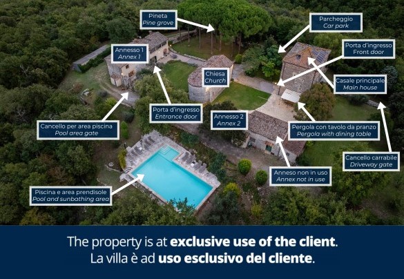 Property Plan - Il Castellare