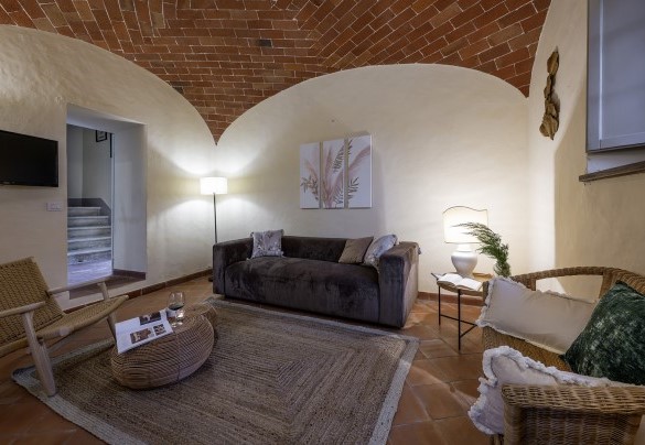 Soggiorno open space al piano terra  - Il Castellare
