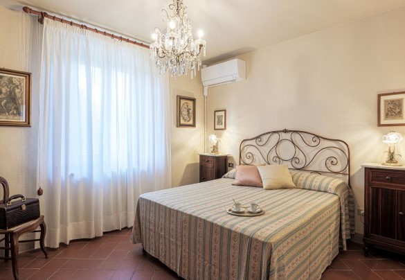 The double bedroom no. 1 on the ground floor – Il Cerreto