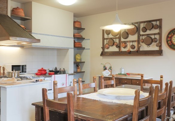 The main kitchen on the first floor – Il Cerreto