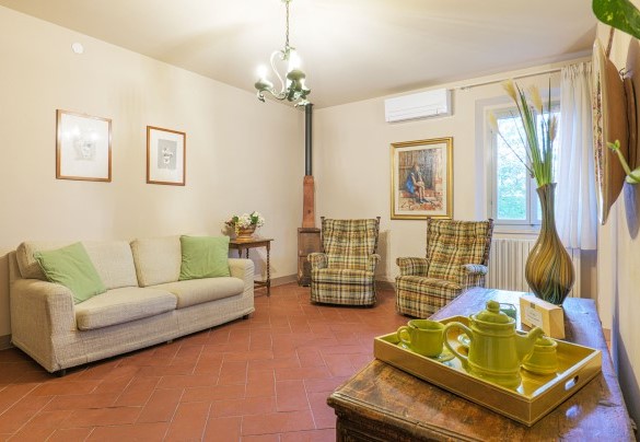 The living area on the first floor – Il Cerreto