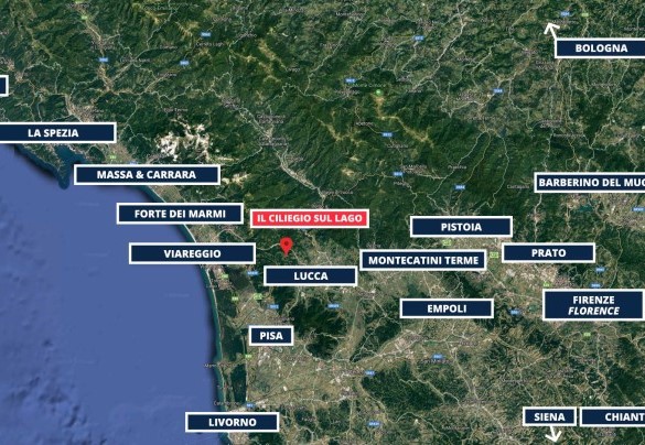Mappa - Il Ciliegio Sul Lago