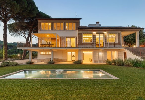 La villa nelle luci della sera – Antico Ceraso