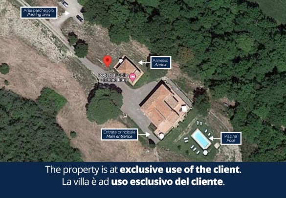 Il Colle di Donna Ilaria - Property Plan 