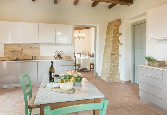 La cucina attrezzata – Il Colle di Donna Ilaria 