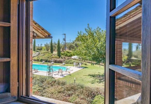 The view from the bedroom n.4 – Il Fitto