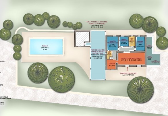 Il Giardino dei Limoni - Planimetria