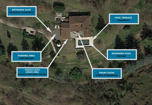 Il Giardino di Sibilla - Property Plan
