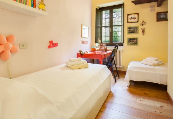 Twin bedroom (3), on the first floor - Il Giardino di Sibilla