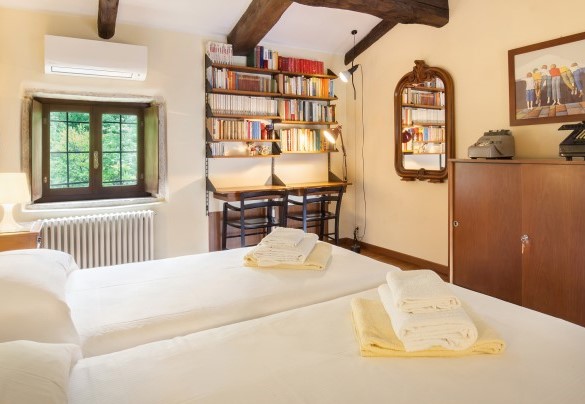 Twin bedroom (7), on the second floor	- Il Giardino di Sibilla