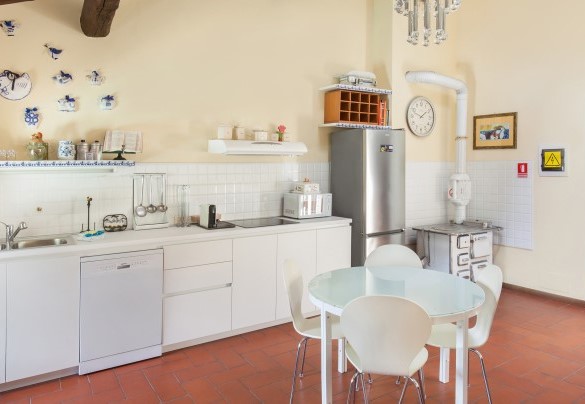 Kitchen on the first floor	- Il Giardino di Sibilla