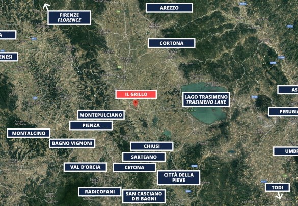 Il Grillo - Mappa