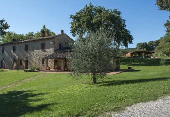 La casa è circondata da circa 6,000 metri quadrati - Il Molinaccio