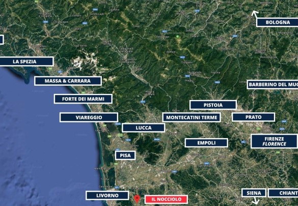 Il Nocciolo - Maps