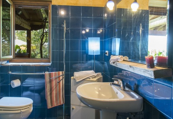 Bagno con vasca n.3 al primo piano – Il Noceto 