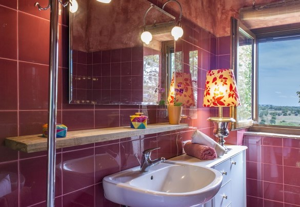 Bagno con doccia n.1 al piano terra – Il Noceto 