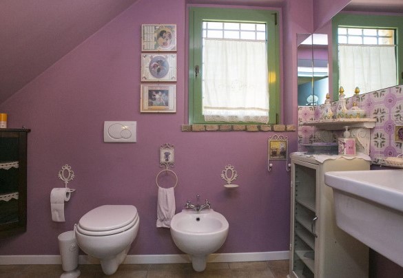 Bagno n.4 en suite alla camera matrimoniale n.4 al primo piano - Il Podere di Fi 8 