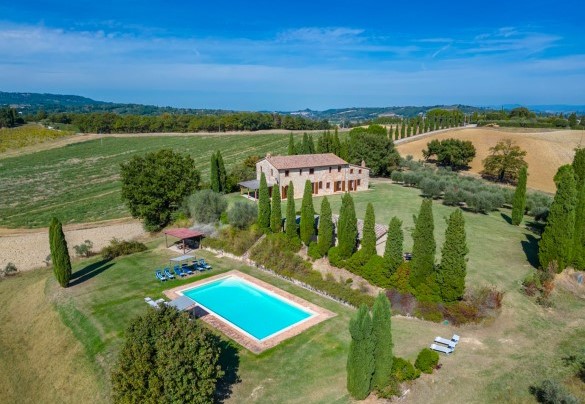 Vista panoramica della proprietà - Il Poderuccio
