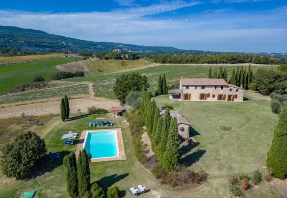Vista panoramica della proprietà - Il Poderuccio