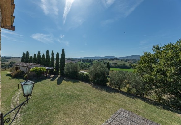 Vista panoramica da una camera nel casale A - Il Poderuccio	