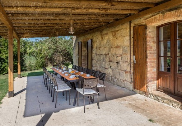 La pergola del casale A - Il Poderuccio