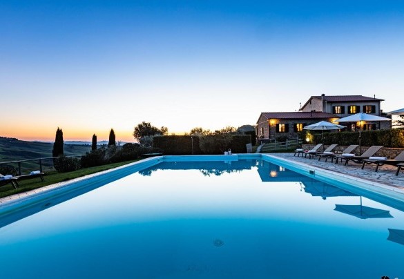 La magnifica proprietà con piscina ad uso esclusivo - Il Poggiarellino