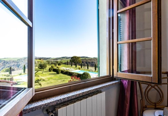 Vista panoramica dal primo piano - Il Poggiarellino  