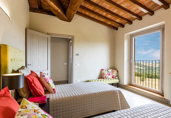 Camera doppia, con letti unibili, n.5 al secondo piano - Il Poggiarellone