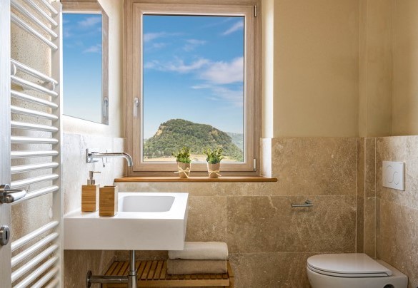 Bagno en suite con doccia n.8 al secondo piano - Il Poggiarellone