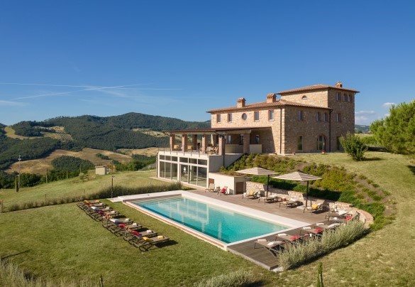 La meravigliosa proprietà con piscina ad uso esclusivo - Il Poggiarellone