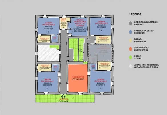 Il Poggio Alle Trese - First Floor