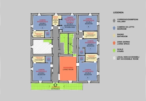 Il Poggio Alle Trese - First Floor