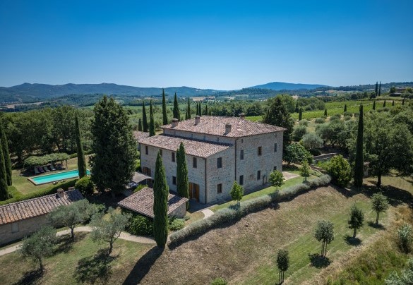 The magnificent property with swimming pool for exclusive use - Il Poggio alle Trese